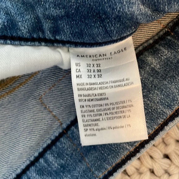 Men’s American Eagle Airflex+ Jeans, classic Bootcut, 32x32 - Picture 3 of 3